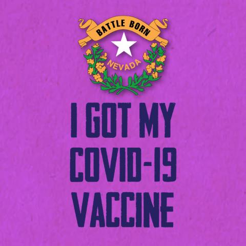 I got my COVID-19 vaccine stamp